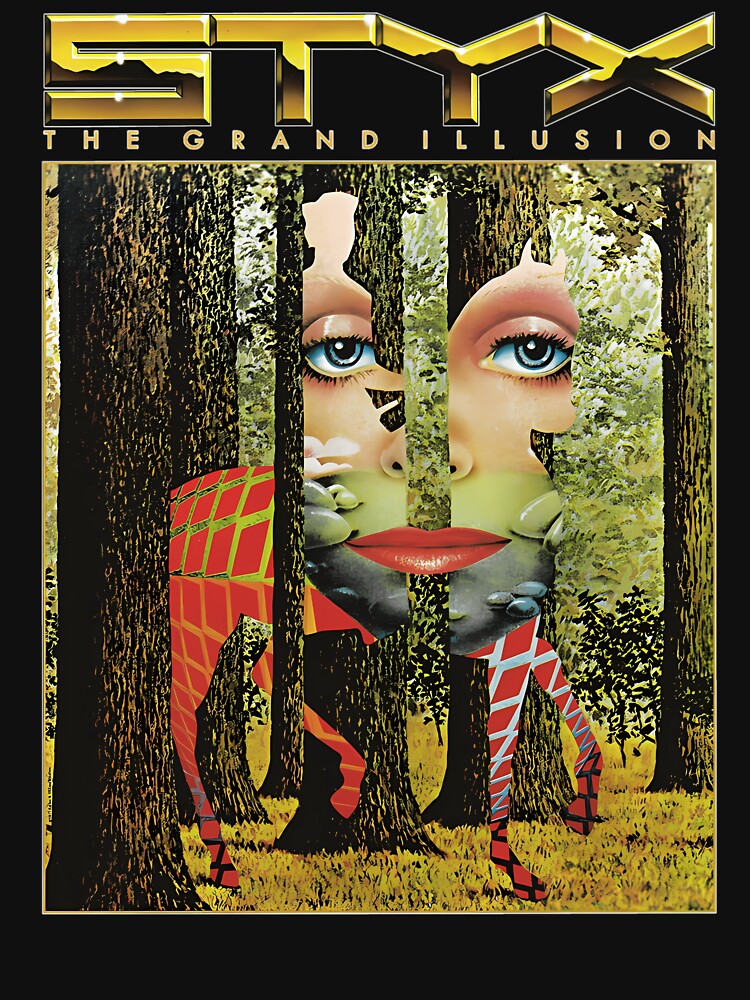 Band The Styx  Grand Illusion Vintage by MaximoJenkins