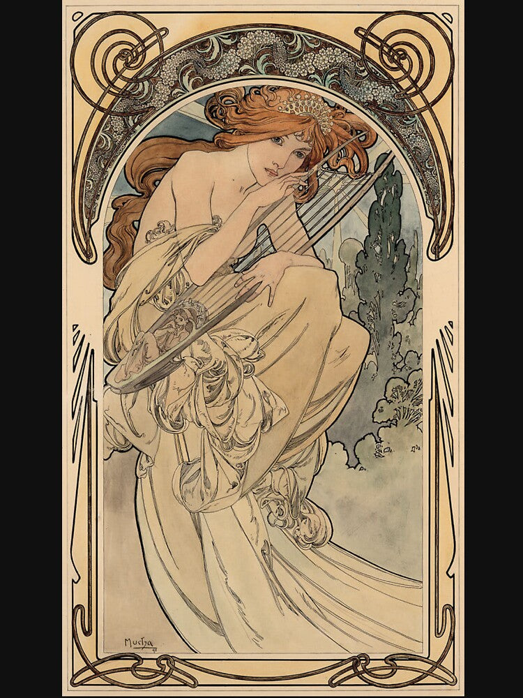 Allegorie de la Musique by Alphonse Mucha by RBEnt