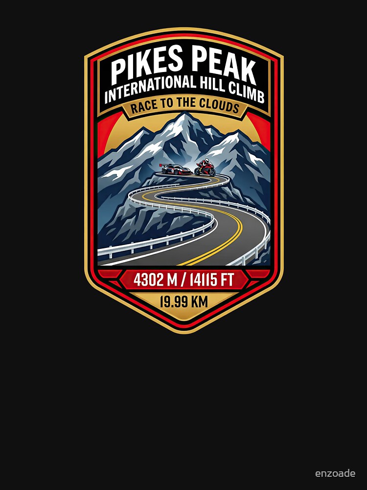 Pikes Peak Motorsport Performance Illustration by enzoade