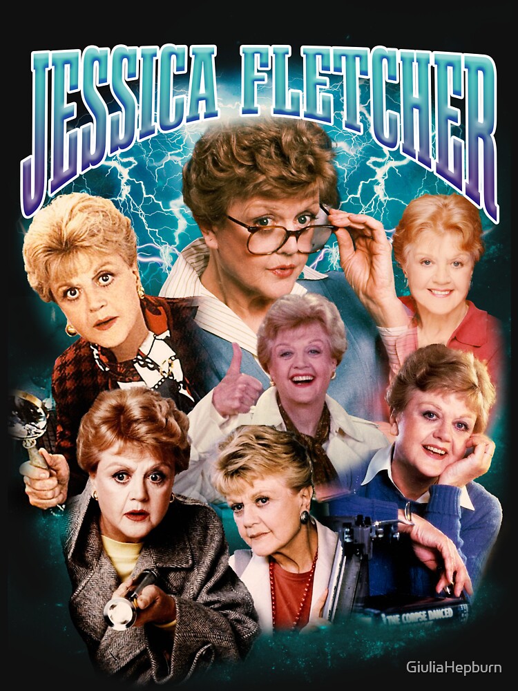 Bootleg 90'S RETRO STYLE JESSICA FLETCHER RAP T-SHIRT DESIGN by GiuliaHepburn