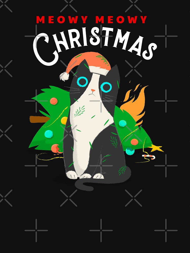 Meowy Christmas , Cat Lover's Christmas by Happy-PrintZ