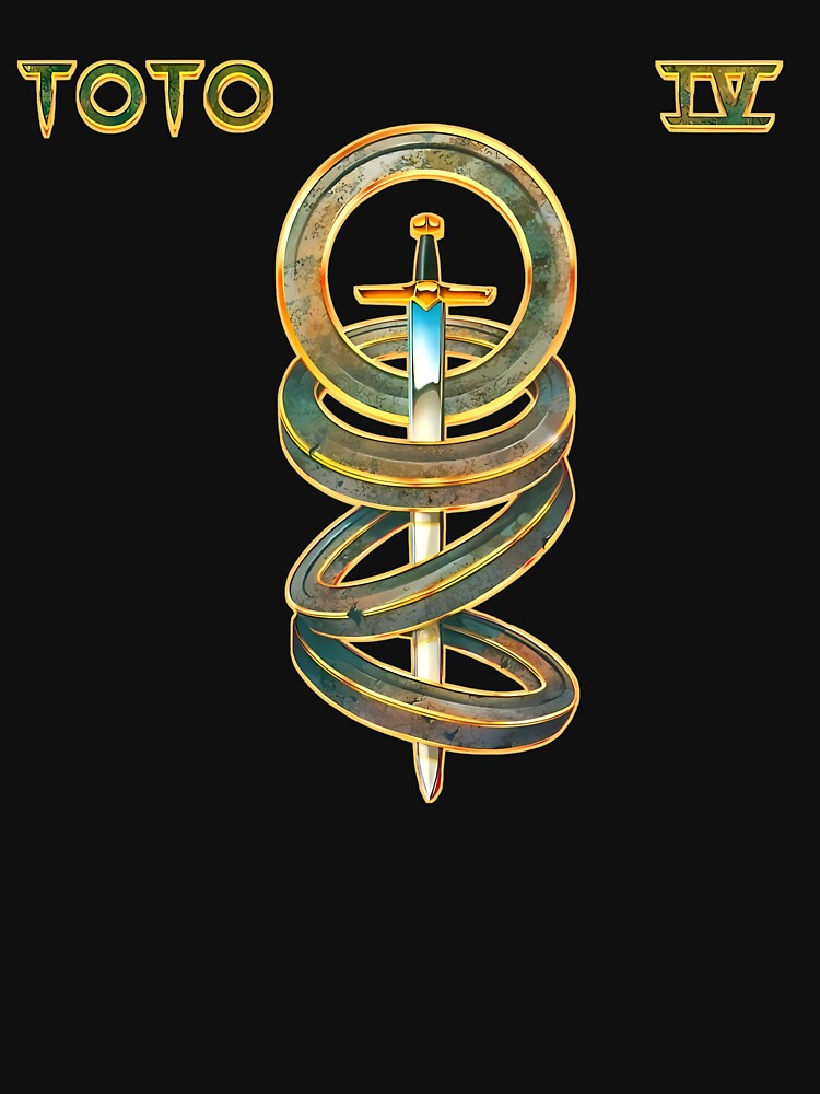 Retro Logo Band 70s africa by toto by johncaseyart