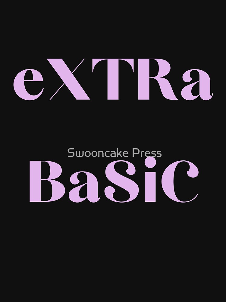 EXTRA BASIC by Swooncake Press