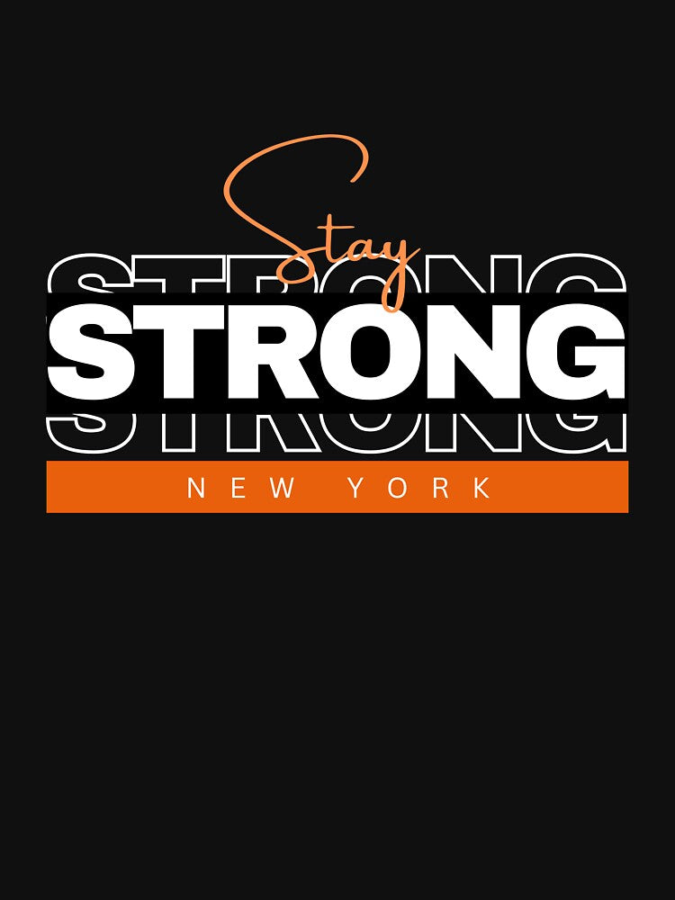Strong new york T-SHIRT by MonaraStudio