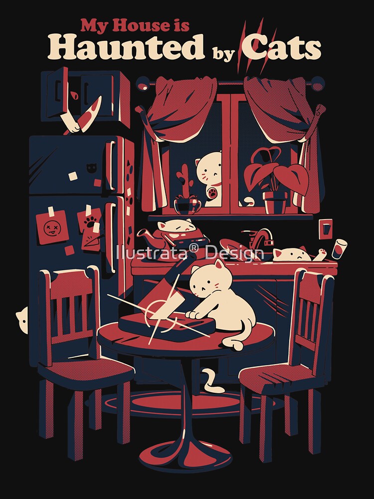 Haunted by cats by Ilustrata®