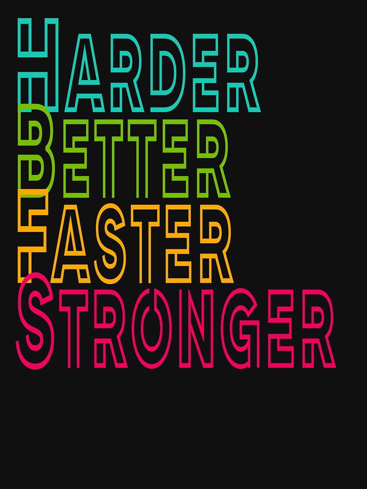 Harder Better Faster Stronger by ProfCatPardus