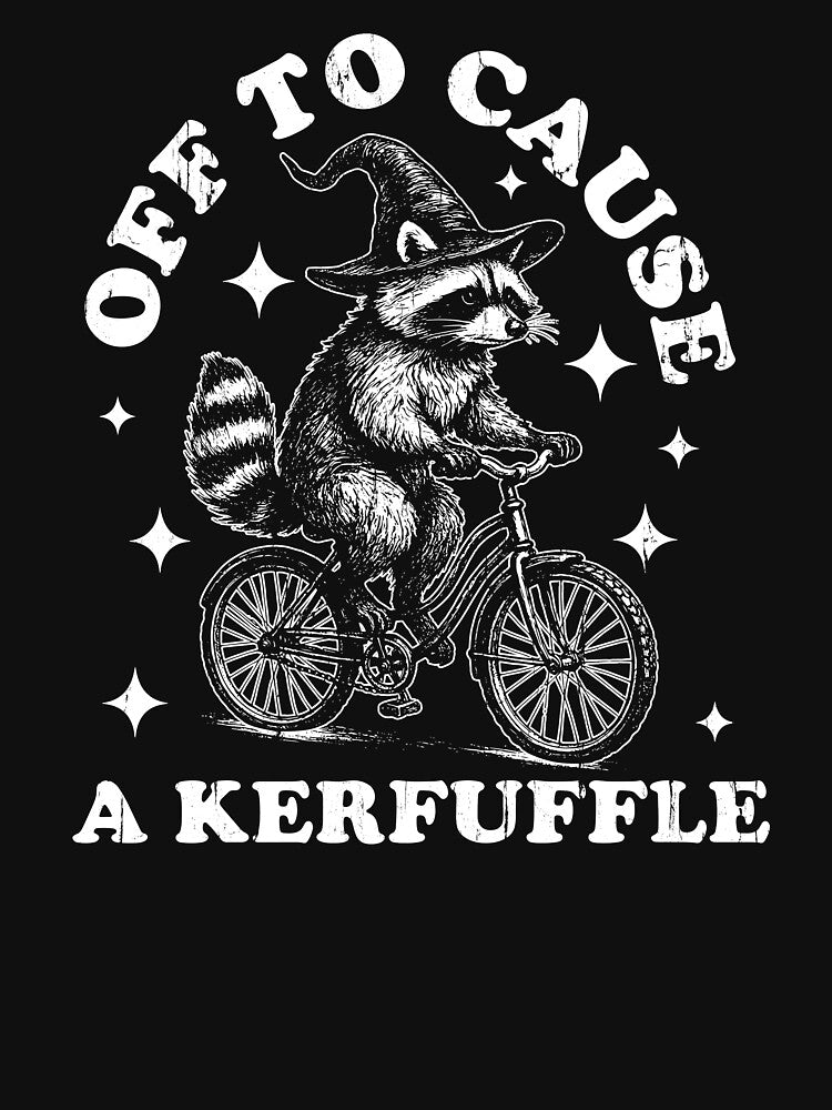 Off To Cause A Kerfuffle by evangreenart