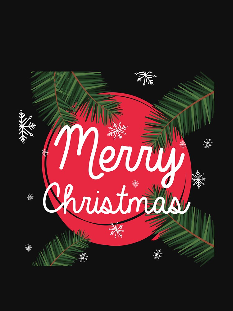 Merry Christmas Basic Novelty Quote December Graphic (1) by popotamfriends