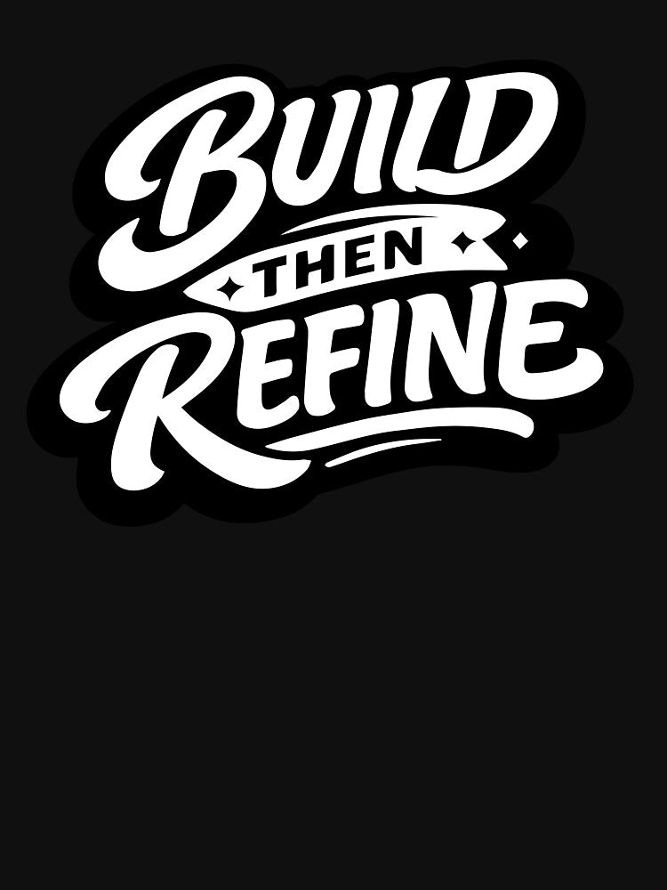 Build Then Refine Typography by trendink77