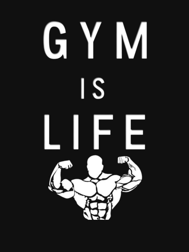 GYM IS LIFE Classic T-shirt by DesignDreamerr