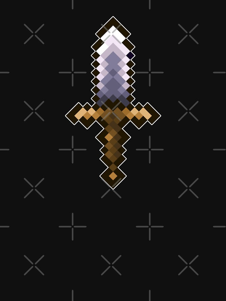 Sword Pixel Art Fantasy Sprite by LudwikeArts