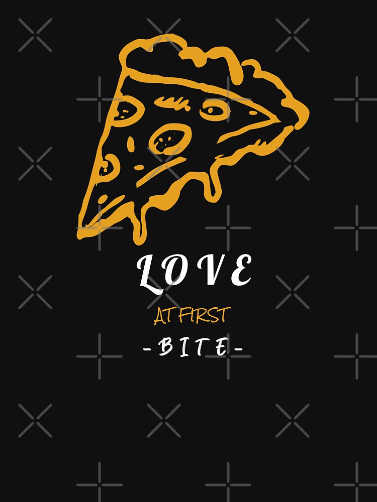 Pizza Love At First Bite by NikStore