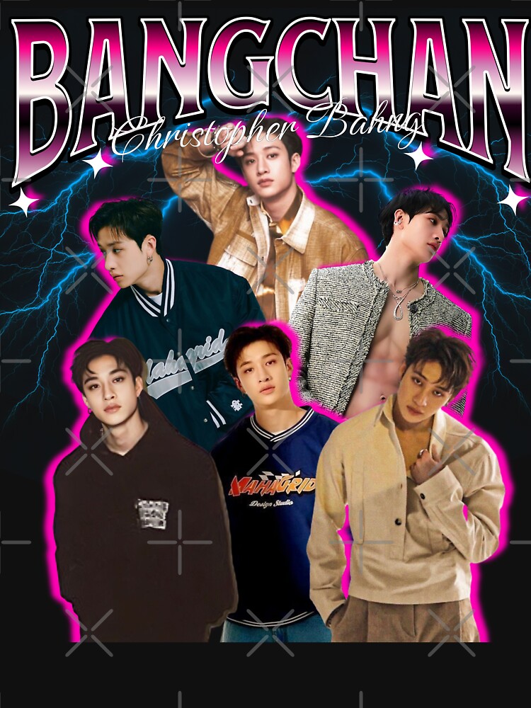 Bangchan Pink 90s by Seoulful Doodles