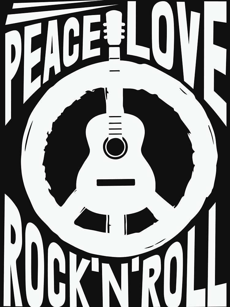 Peace Love Rock'n Roll by AEGMEDIA