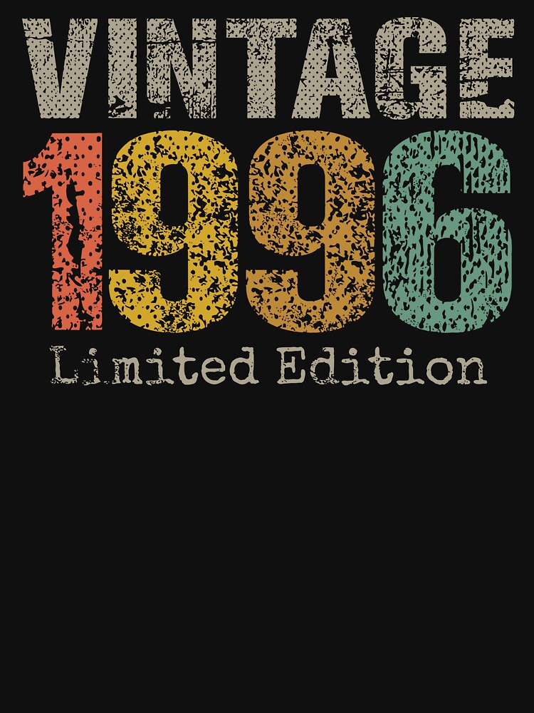 Vintage 1996 Limited Edition by AbdoElsokkary