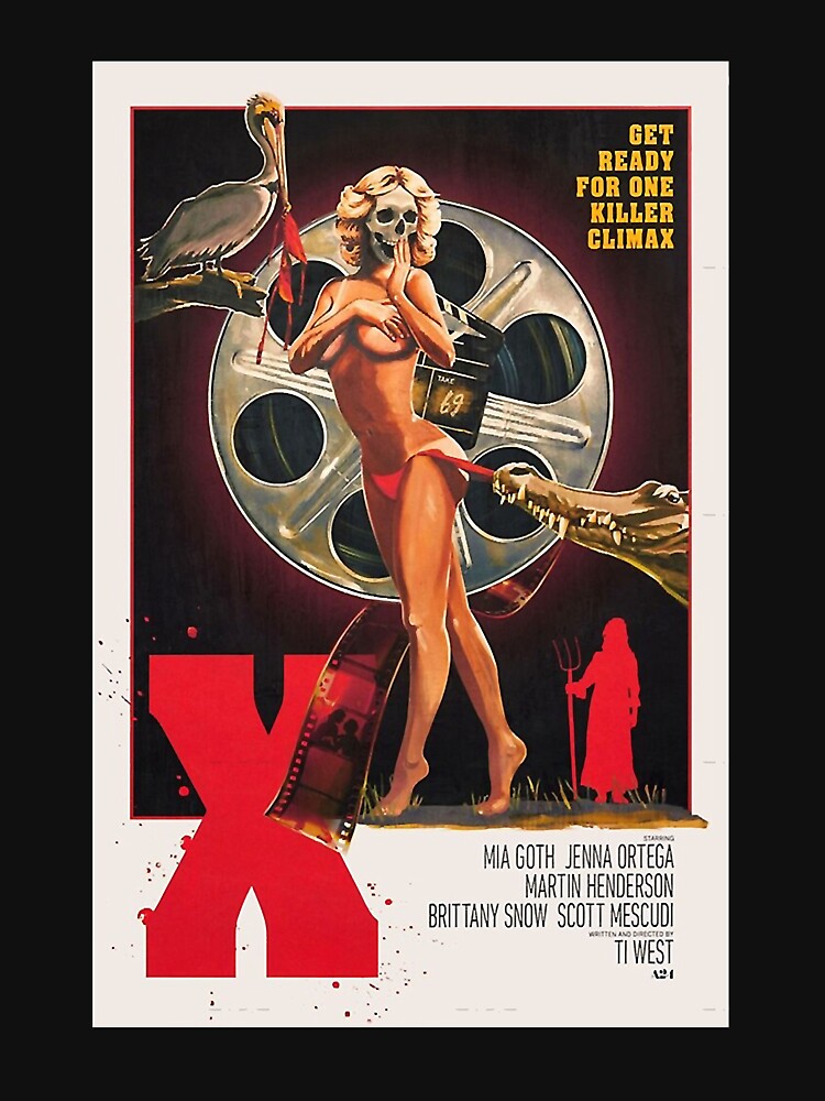 X Movie Retro Poster by trinidad-shizue