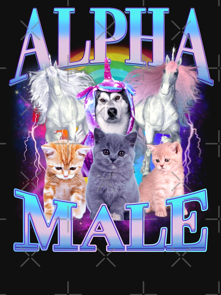 Alpha Male Funny Meme by bmcreationsCo