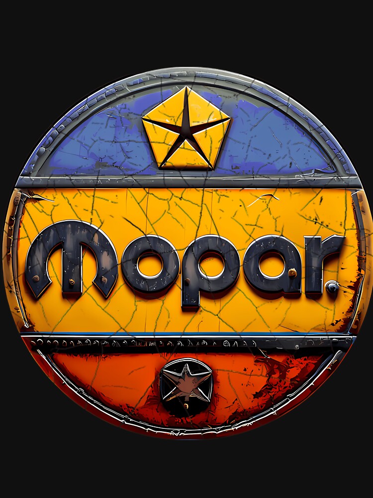 Mopar - Vintage Car Emblem Sign by JoshuaSmith01