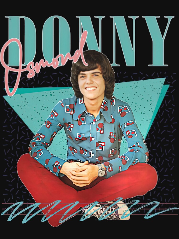 Donny Osmond Retro Aesthetic Fan Design by SandyConnien