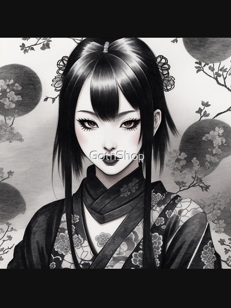 Japanese Goth Girl 10 by GothShop