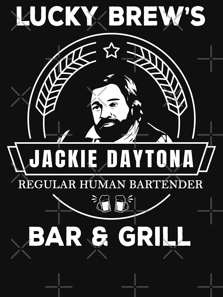 Jackie Daytona - Lucky Brew's Bar and Grill Shirt - What We Do in the Shadows by silverhexagon