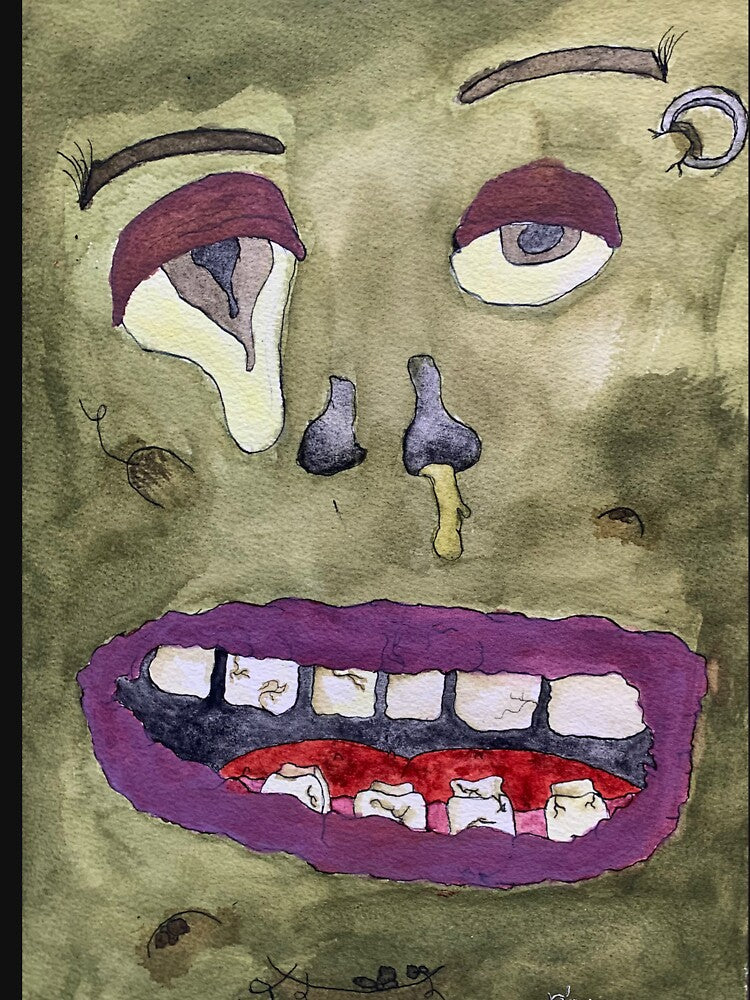 Snotty Grunge Monster by riv-biv