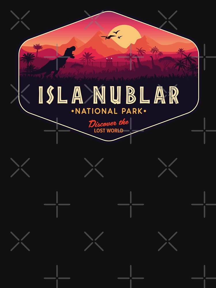 Isla Nublar National Park badge by magrodanny