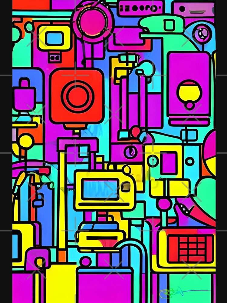 80’s Pop Art Vibes 67 by AI Crypto Warlord