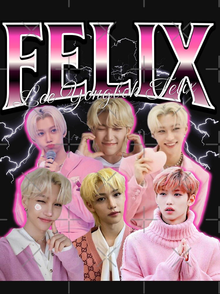 Felix Pink 90s by Seoulful Doodles