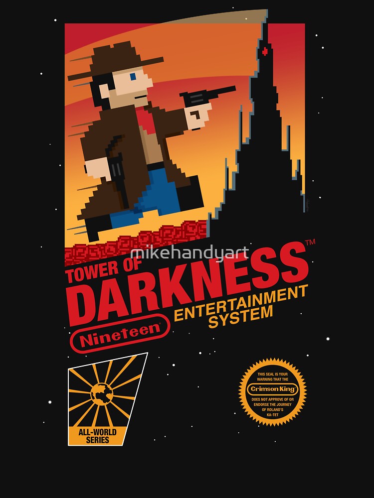 Tower of Darkness by mikehandyart