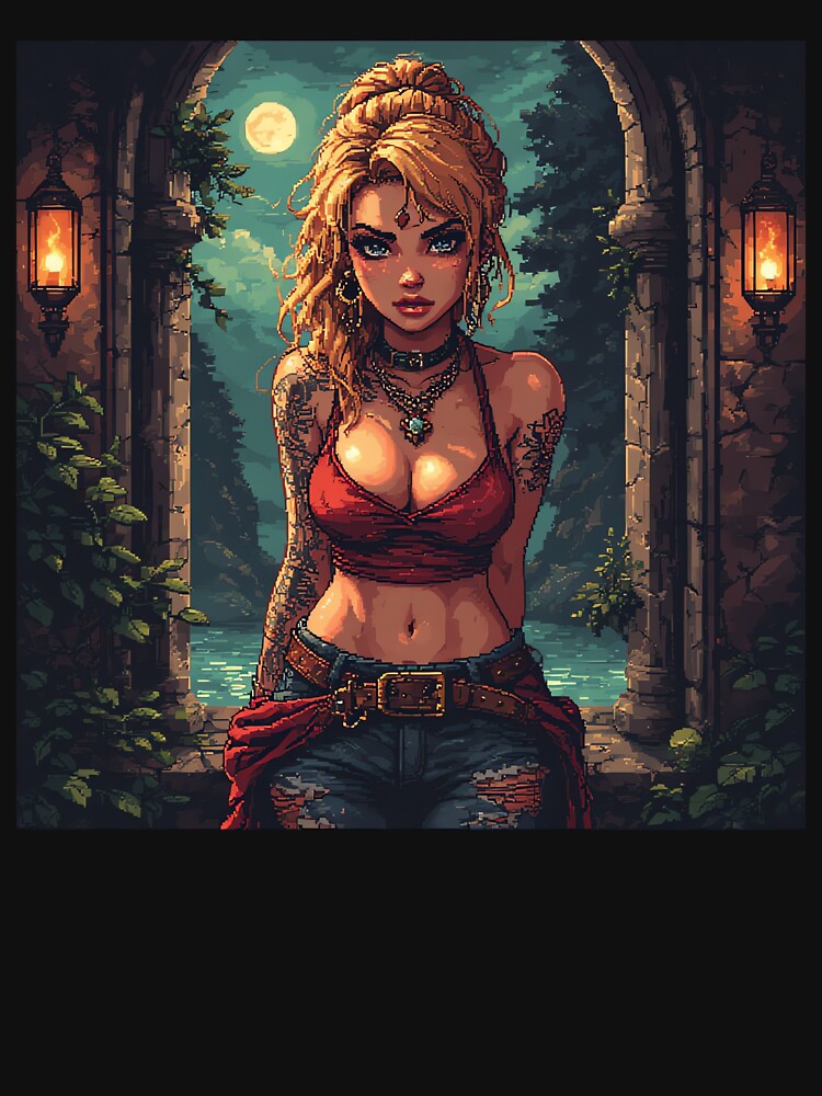 Retro Beautiful Girl by pexoboy