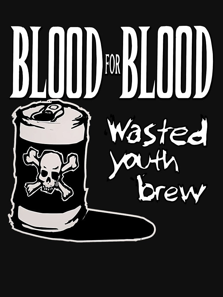 Blood For Front Wasted Youth Brevy by Fur-Fashionista