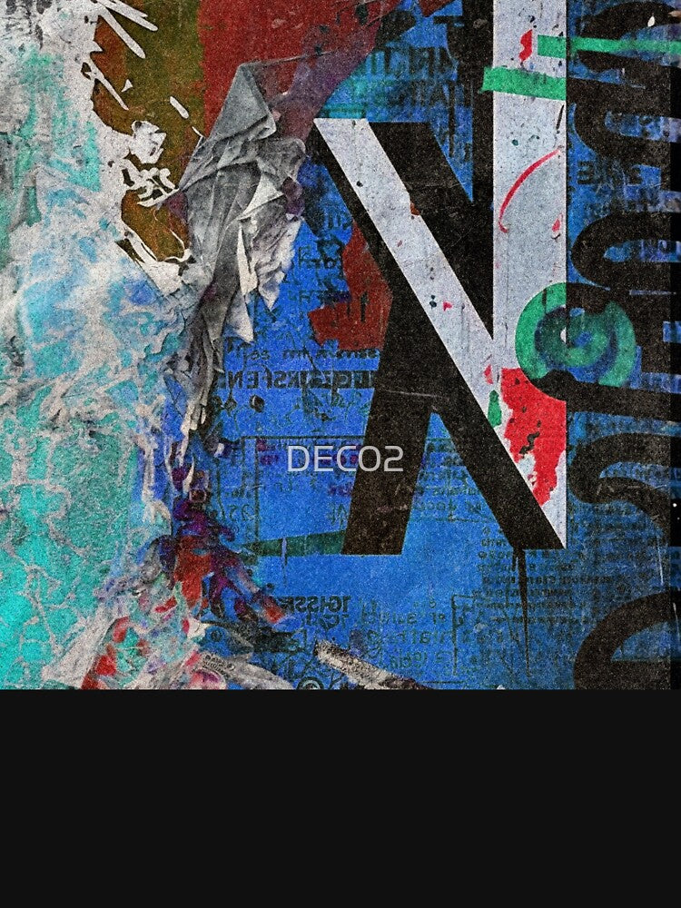 Street Art Urban Industrial Contemporary Modern Abstract Design by DEC02