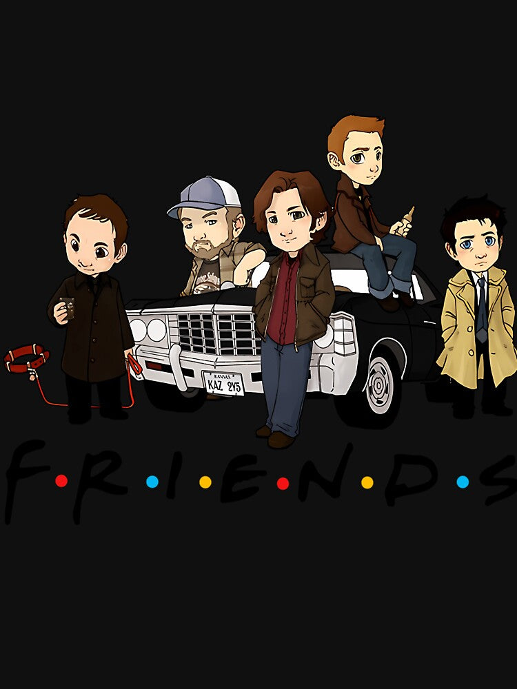 Supernatural Friends Cartoon by ShopArtError