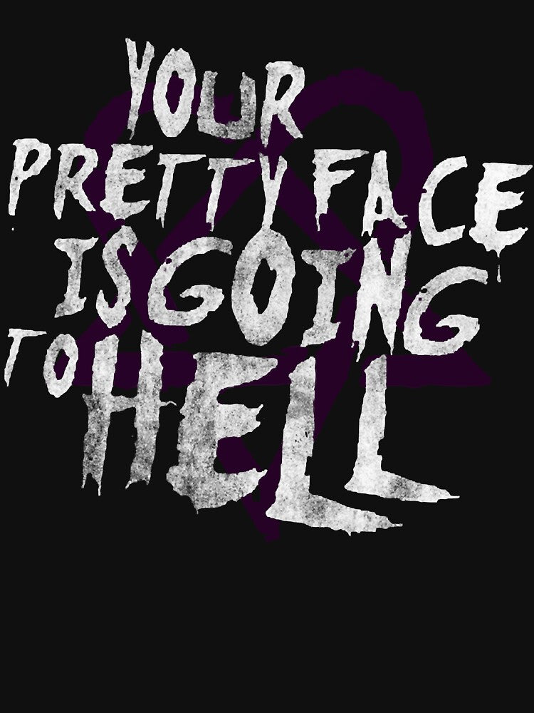 Him band your pretty face is going to hell heartagram him by TerryMoore