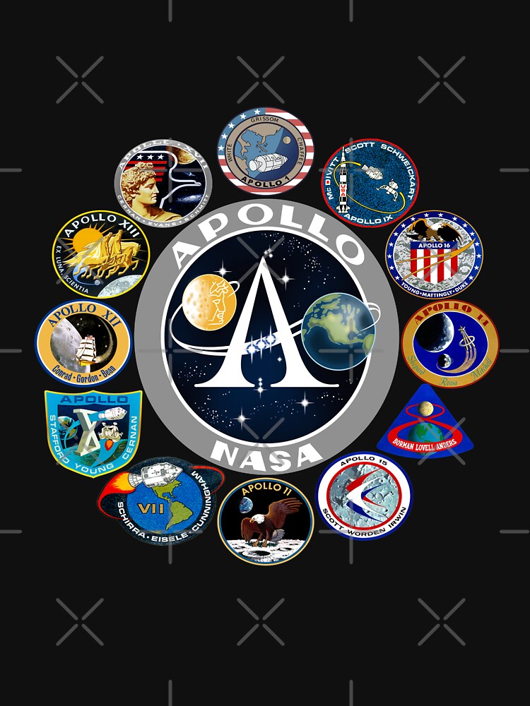 Apollo Missions Patch Badge - NASA Program Logo by ARTZ84