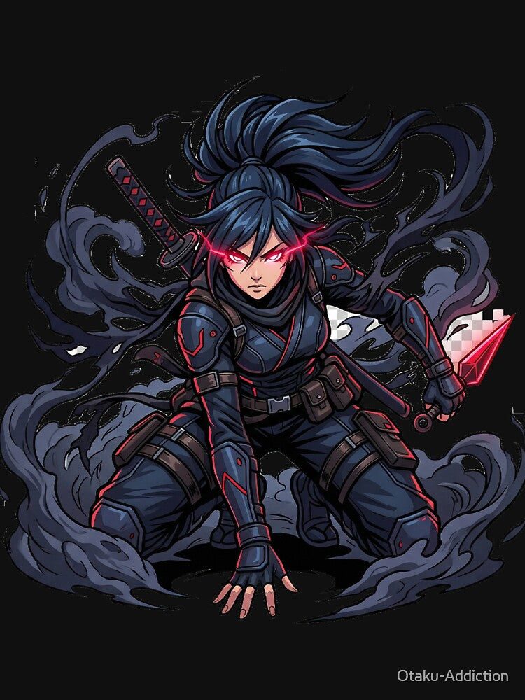 Anime Ninja Assassin Shadow Warrior Neon Blade by Otaku-Addiction