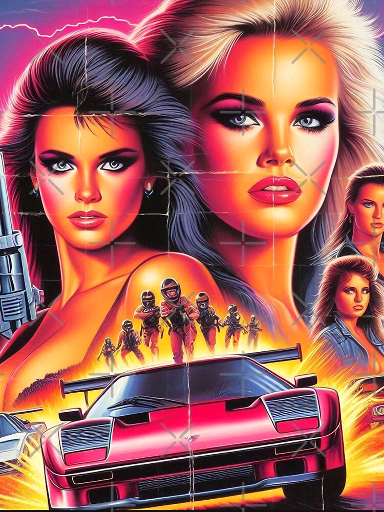 80s Action Girls by PulpVintage