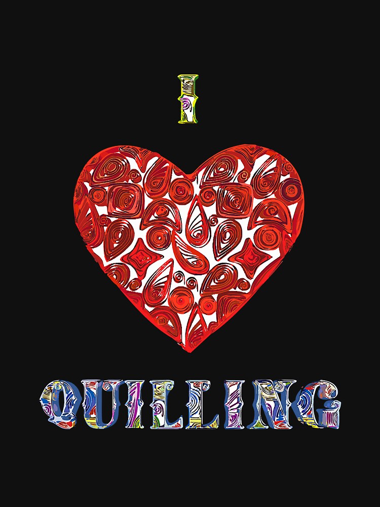 Quilling I Heart Quilling Paper by YesterDayCheck