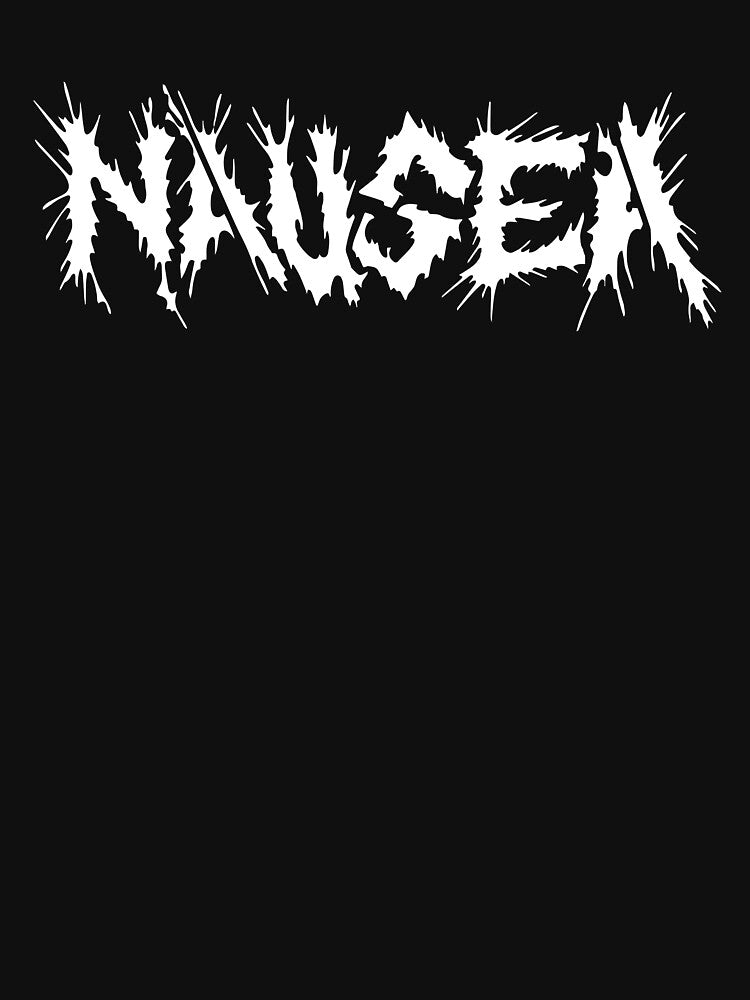 Nausea Hardcore Merch | Crust Punk D Beat Extreme Metal Design by SkullsAndShirts