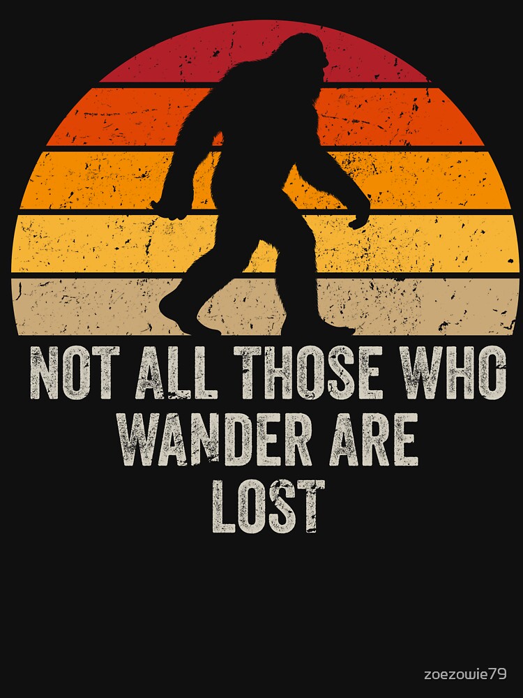 Retro Sasquatch by zoezowie79