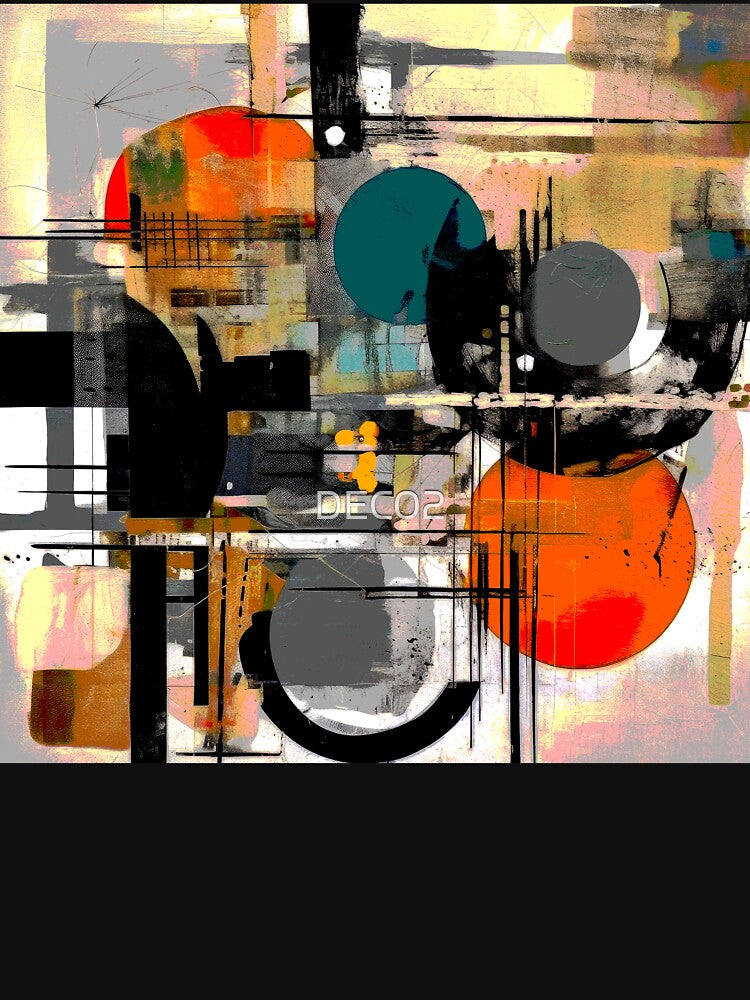 Grunge Street Art Aesthetic Style Modern Contemporary Abstract by DEC02