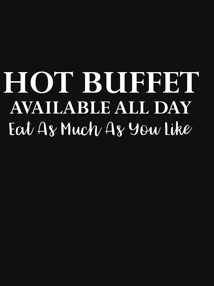 Hot Buffet Available All Day Eat As Much As You Like by khallidaart