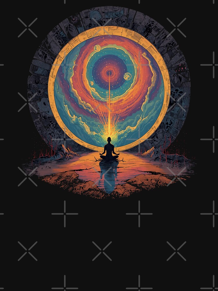 Psychedelic Cosmic Art – Spiritual Meditation, Street Art & Visionary Digital Pop Art by PLUSHIWORLDtm
