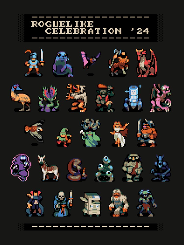 Roguelike Celebration 2024 (No Background) by Roguelike Celebration