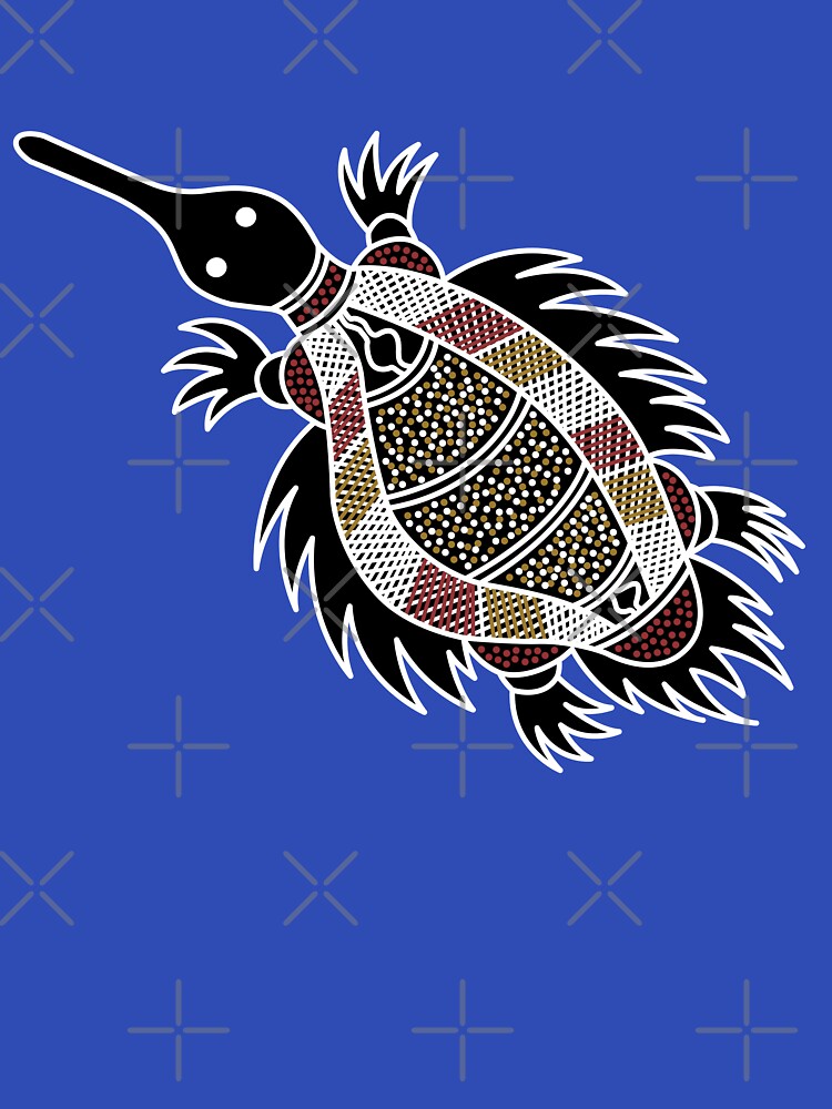 Authentic Aboriginal Art - Echidna by HogarthArts