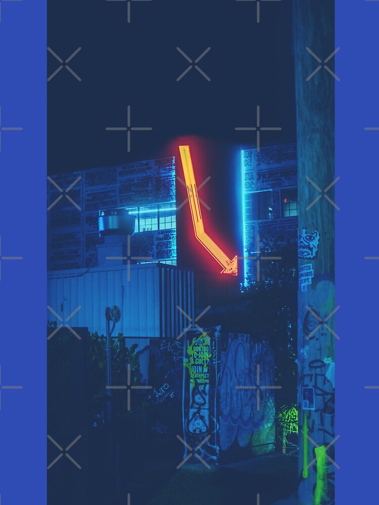 Cyberpunk nights with a bike glow. by MPixtures