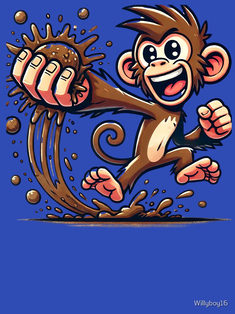 Poop Flinging Monkey by Willyboy16