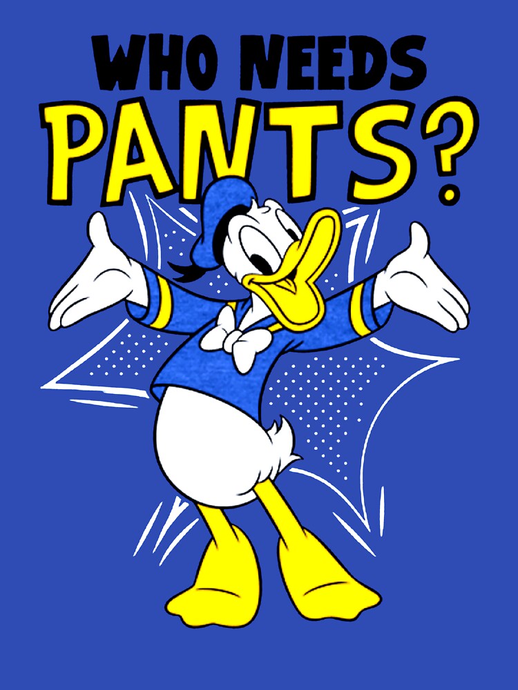 Donald Duck Who Needs Pants by DonaldUS