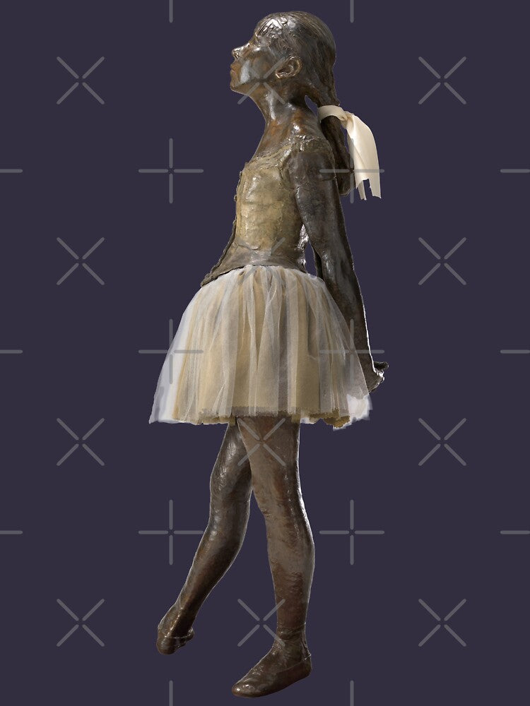 Edgar Degas - Little Dancer Aged Fourteen by Lefteris Betsis